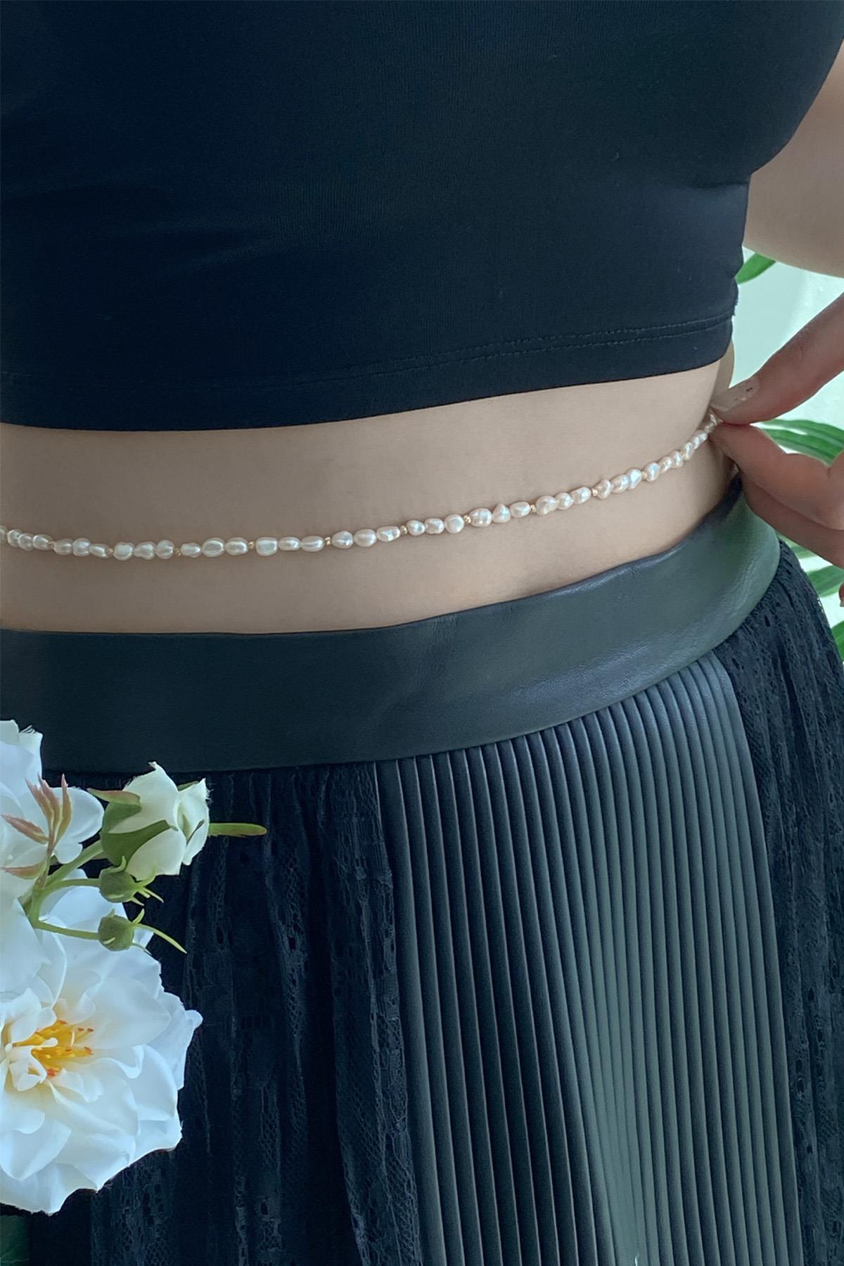 Barok İnci Dorikalı Kemer