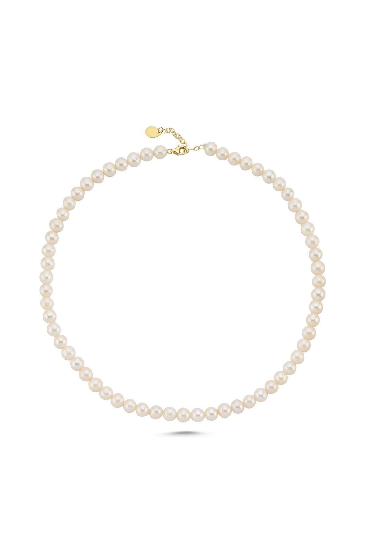 Doğal İnci Erkek Kolye