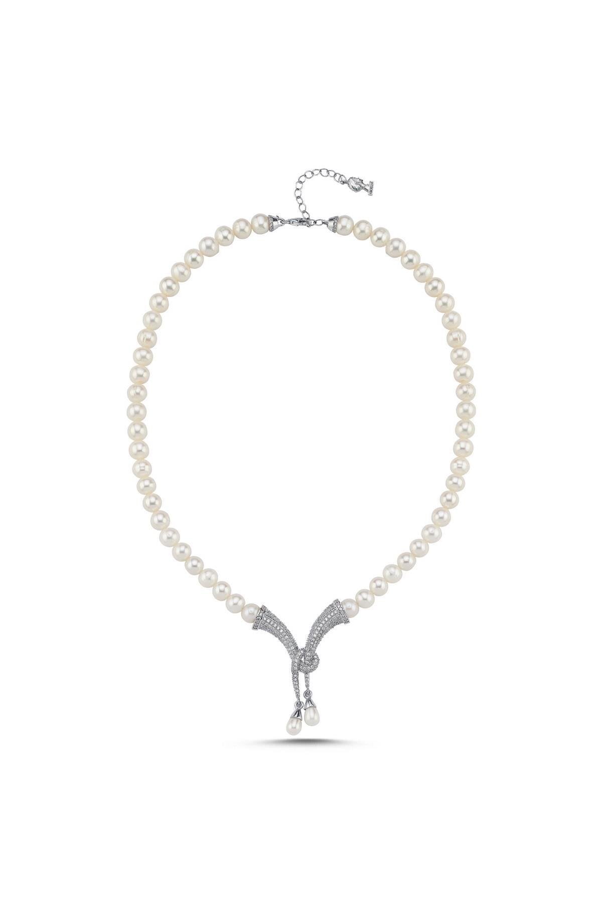 Fiyonk Doğal İnci Kolye