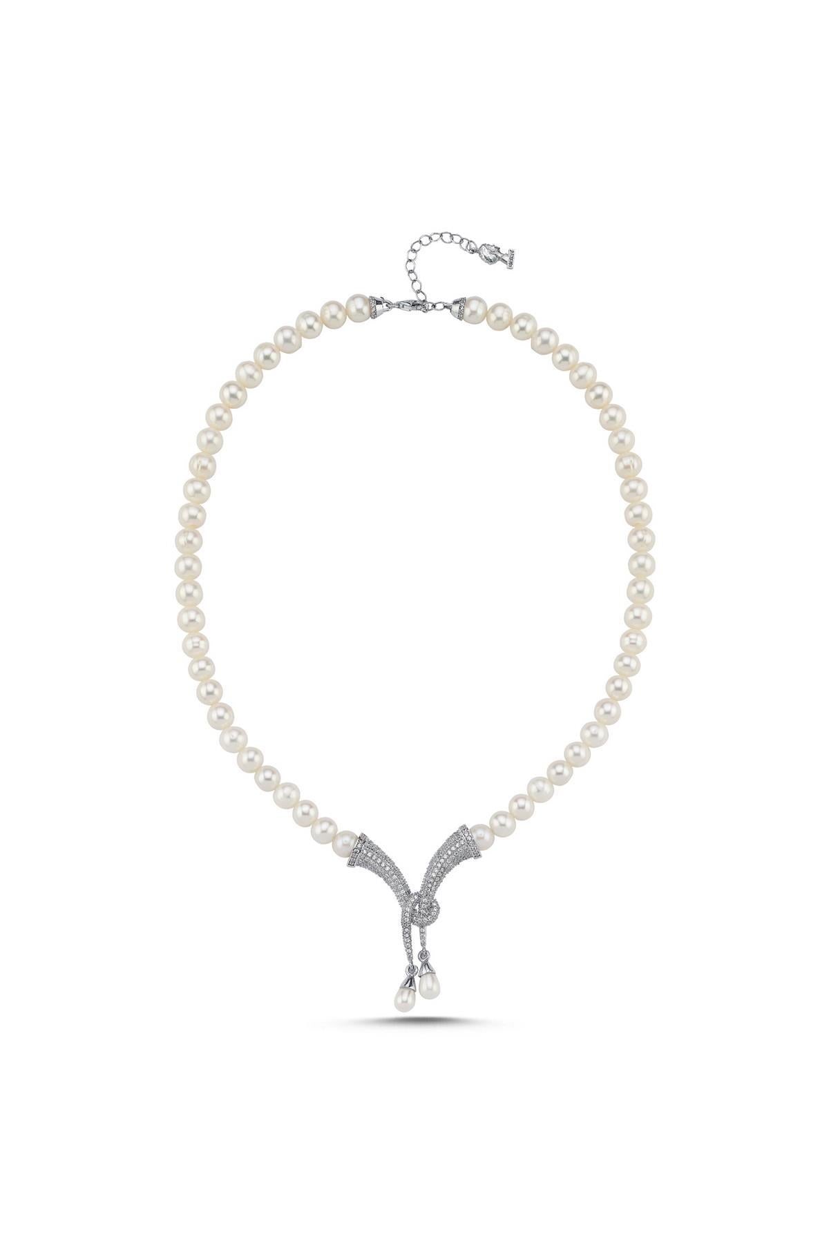 Fiyonk Doğal İnci Kolye