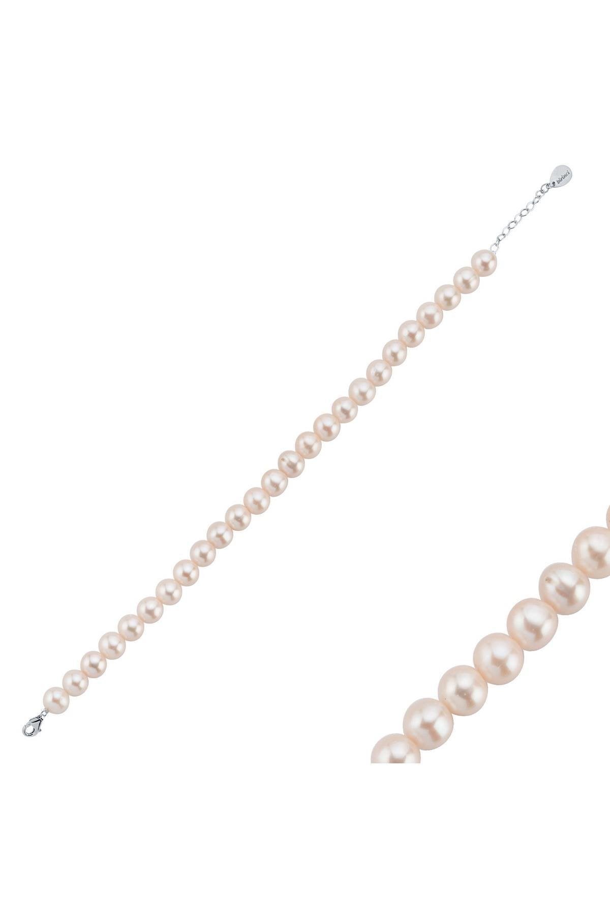 Sıralı Doğal İnci Bileklik