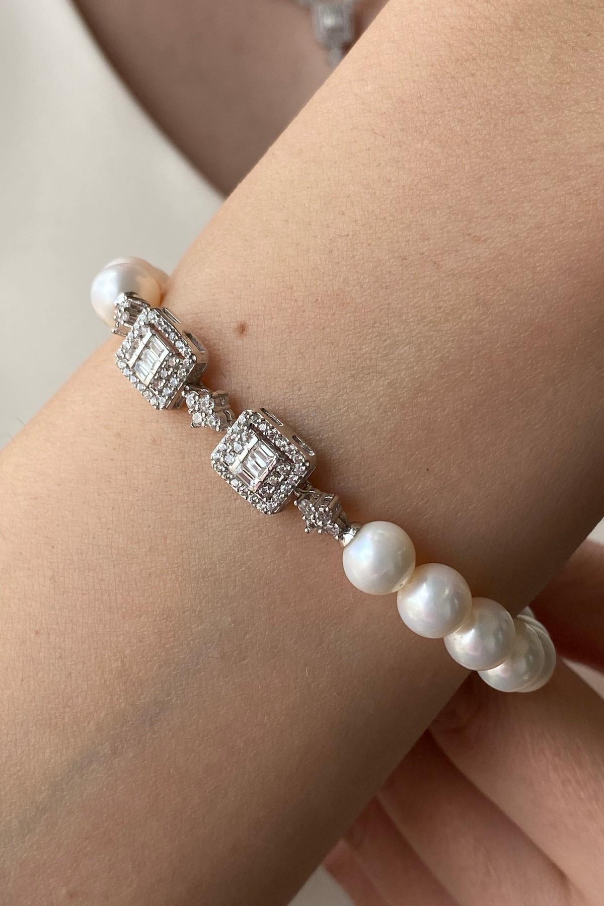 Baget Doğal İnci Bileklik