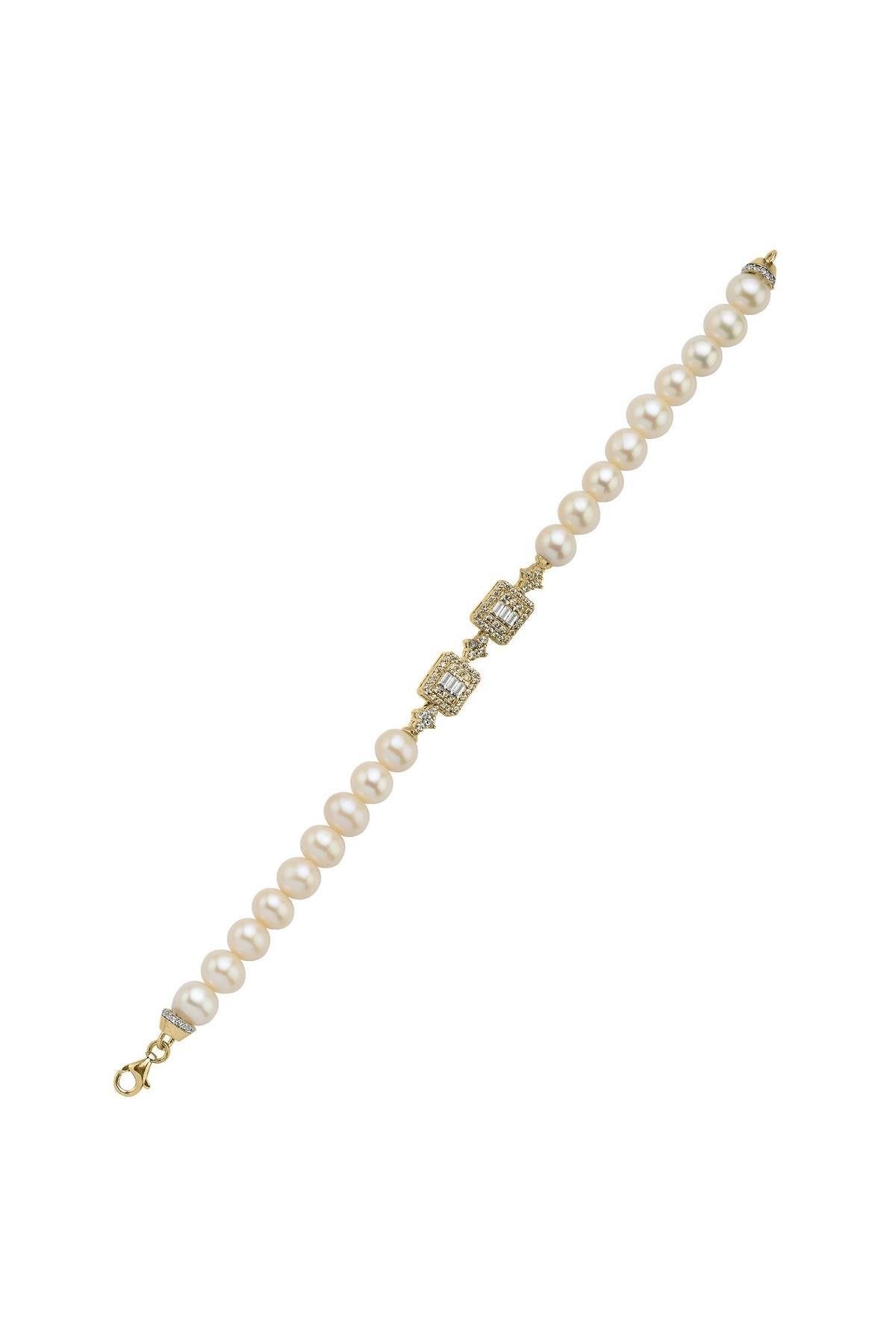 Baget Doğal İnci Bileklik