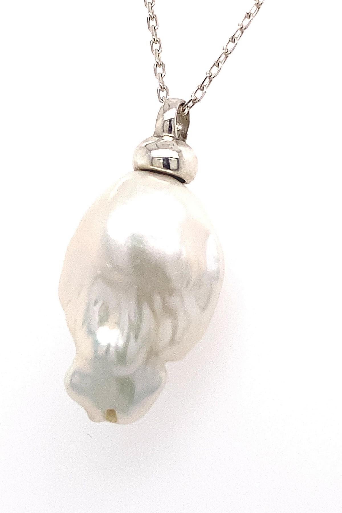 Barok Doğal İnci Kolye