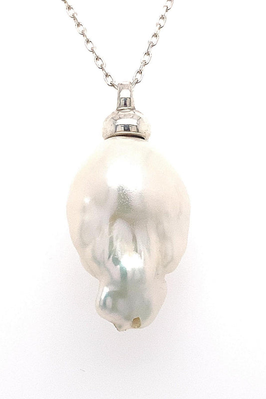 Barok Doğal İnci Kolye