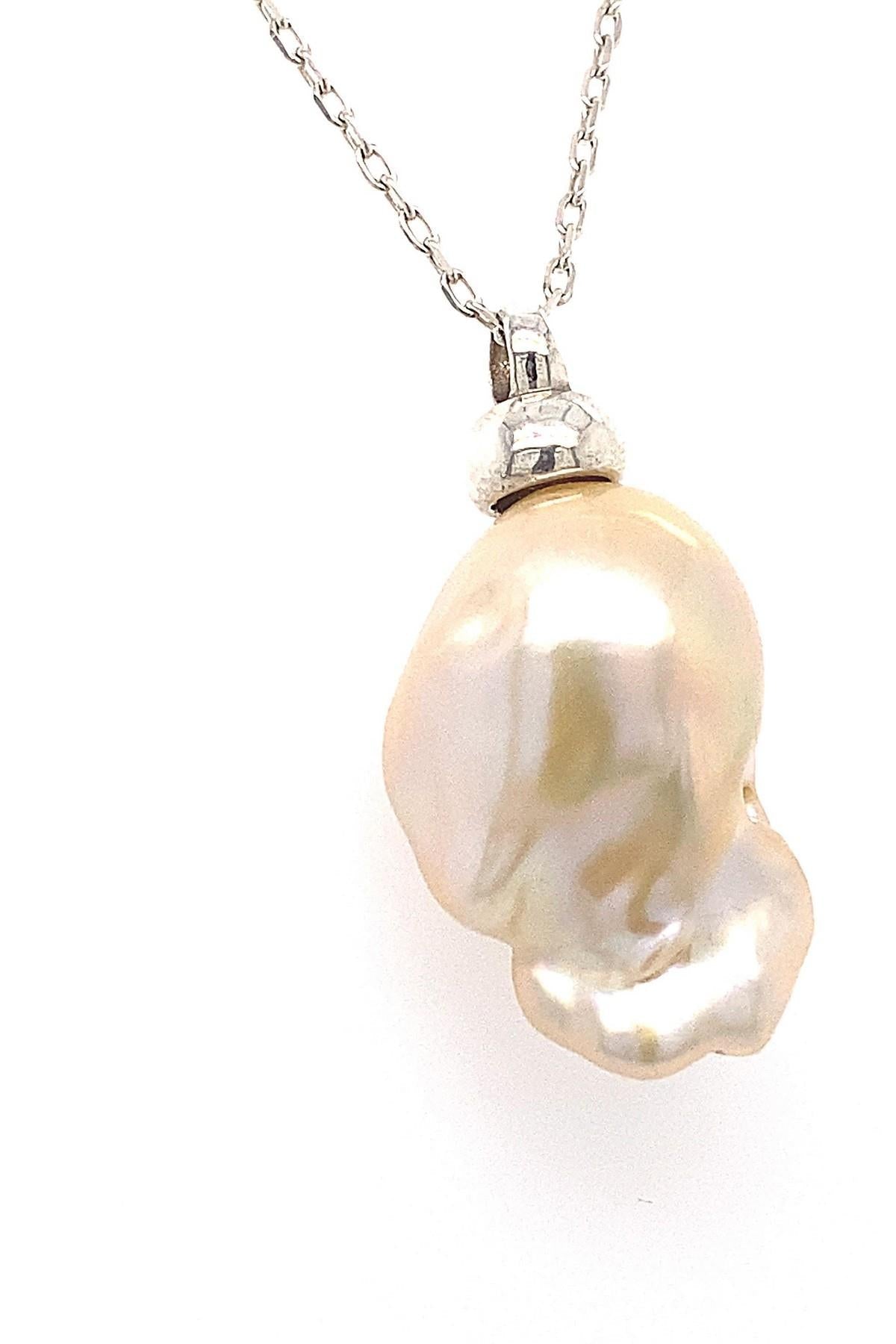 Barok Doğal İnci Kolye