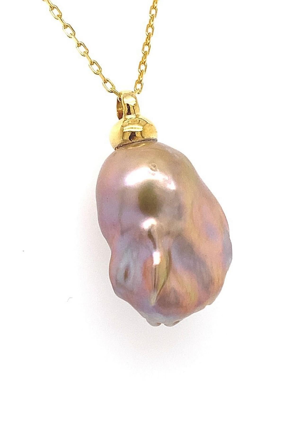 Doğal Barok İnci Kolye