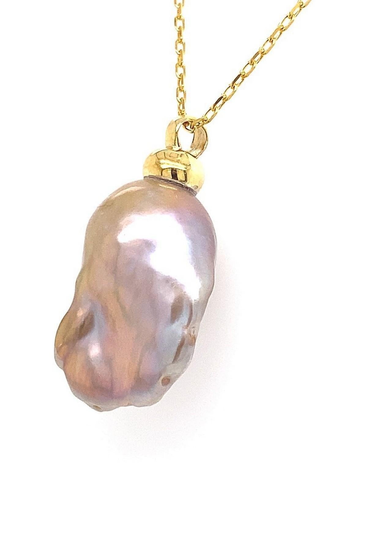 Doğal Barok İnci Kolye