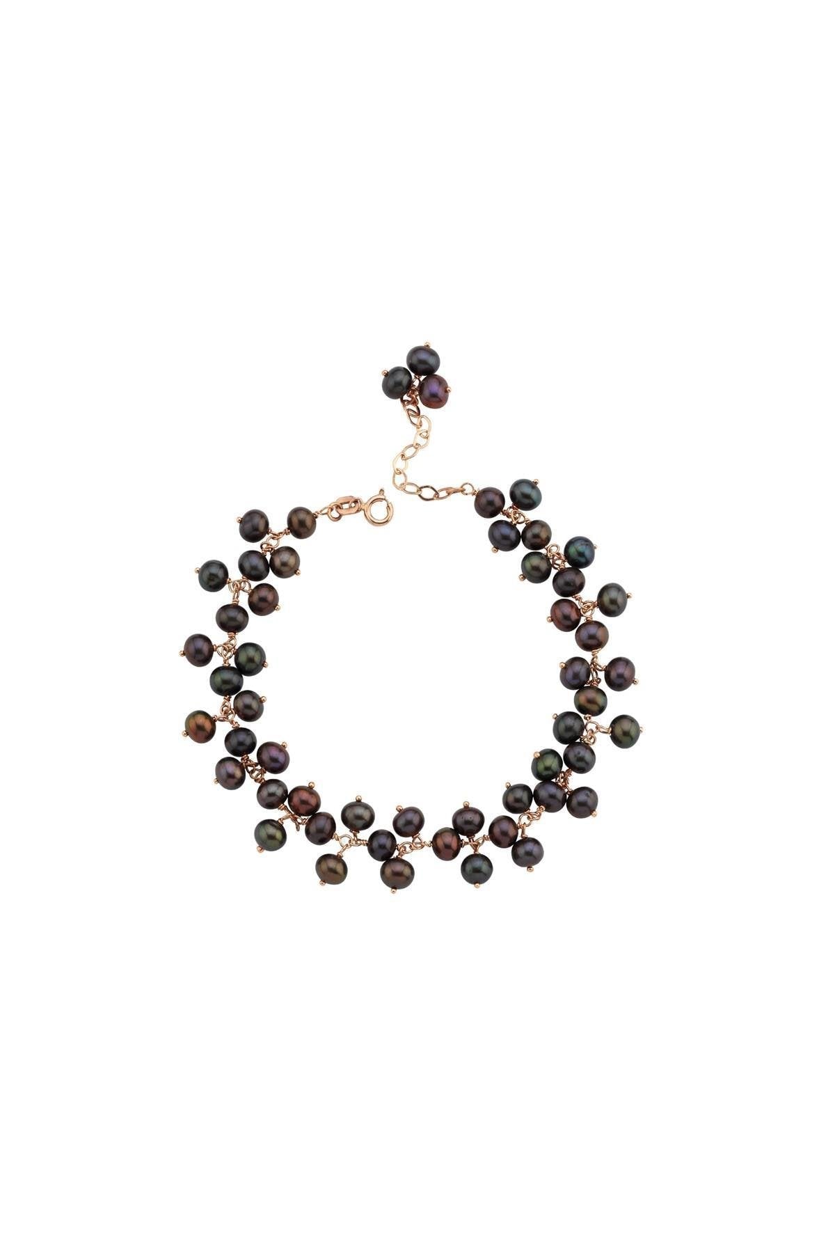 Doğal İnci Sallantılı Bileklik