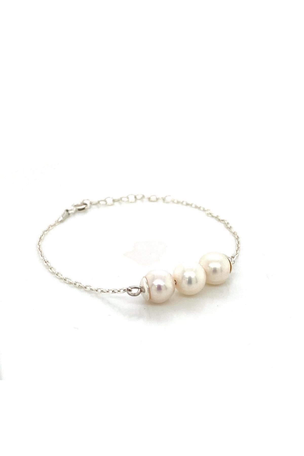 Doğal İnci Zarif Bileklik