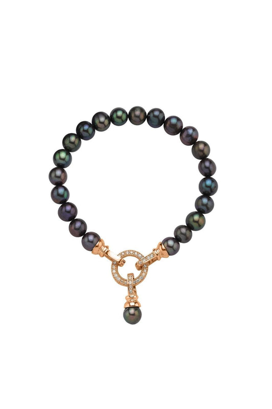 Halka Kiltli Doğal İnci Bileklik