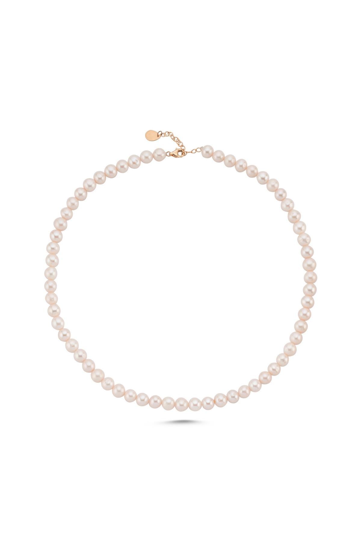 Sıralı Doğal İnci Kolye