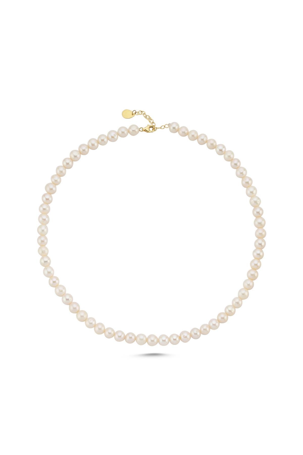 Sıralı Doğal İnci Kolye