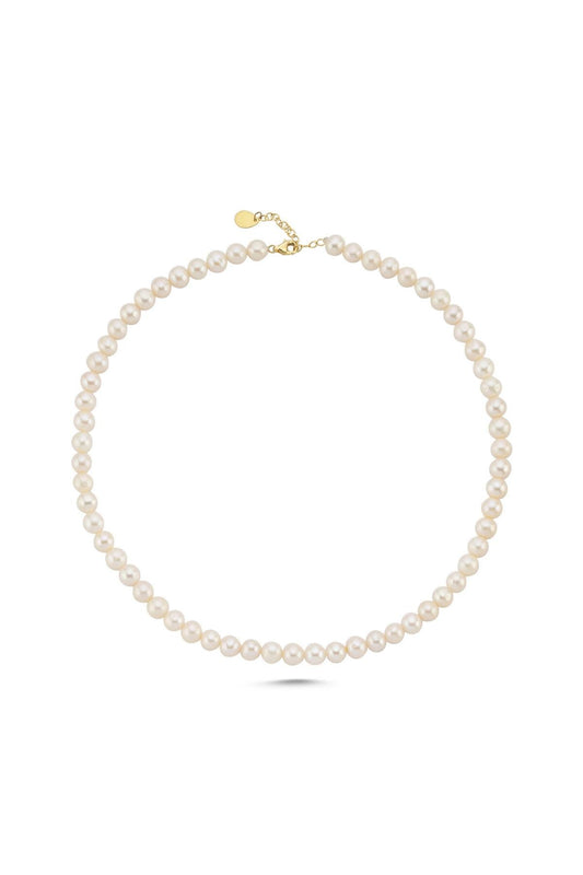 Sıralı Doğal İnci Kolye