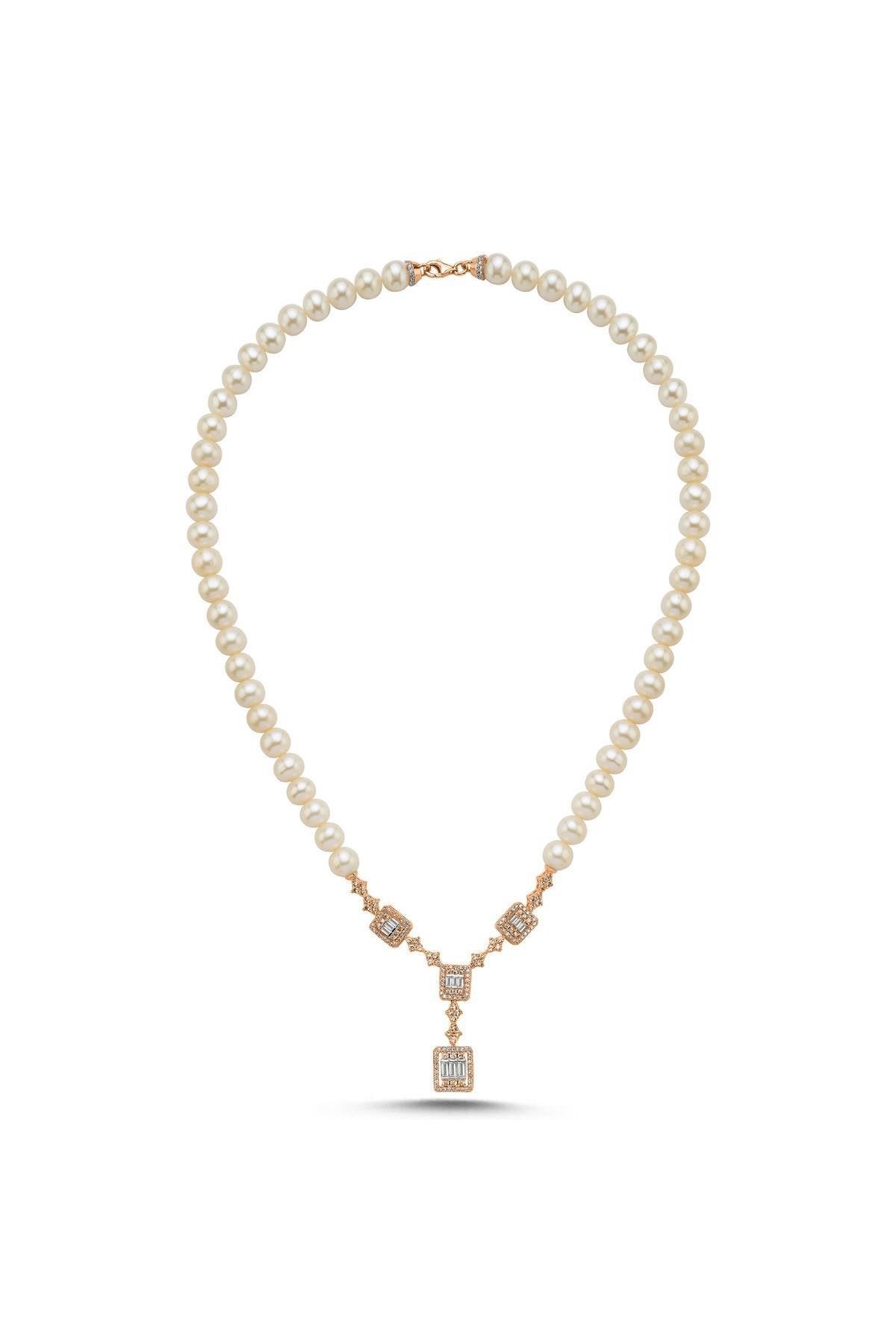 Baget Doğal İncili Kolye