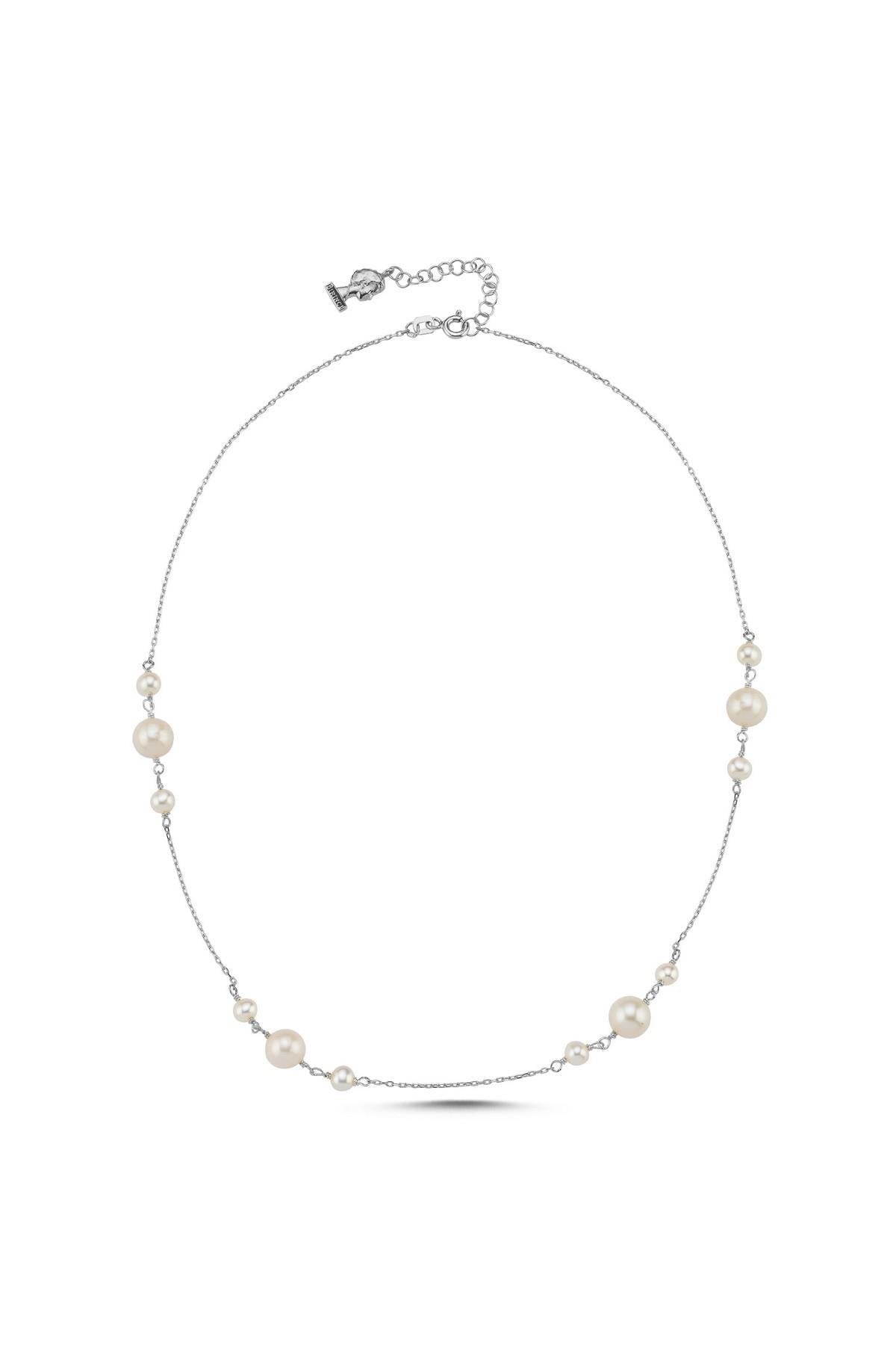 Doğal İnci Zincir Kolye