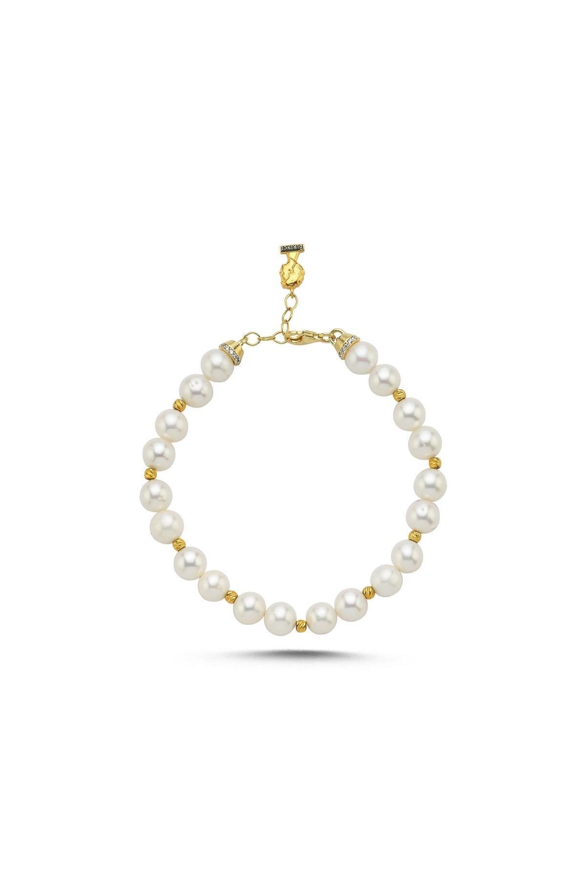 Dorika Toplu Doğal İnci Bileklik