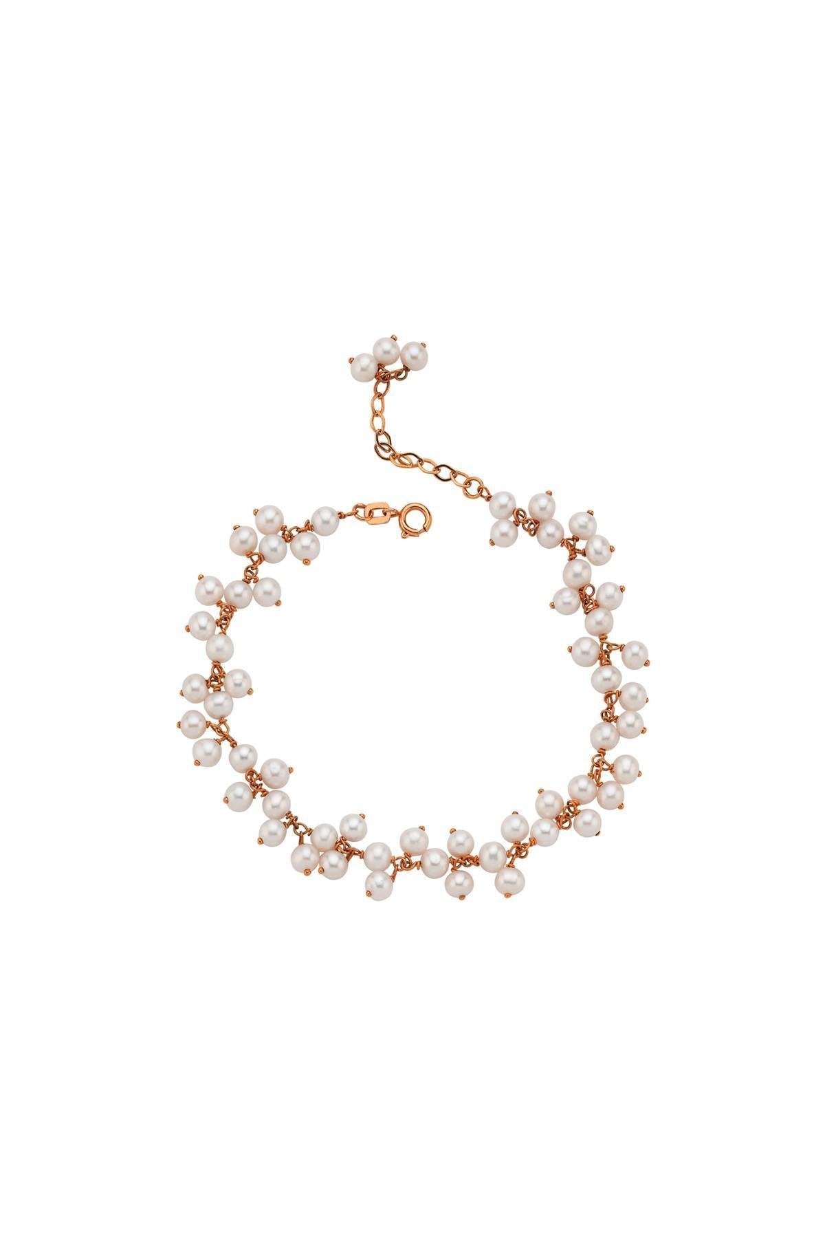 Sallantılı Doğal İnci Bileklik