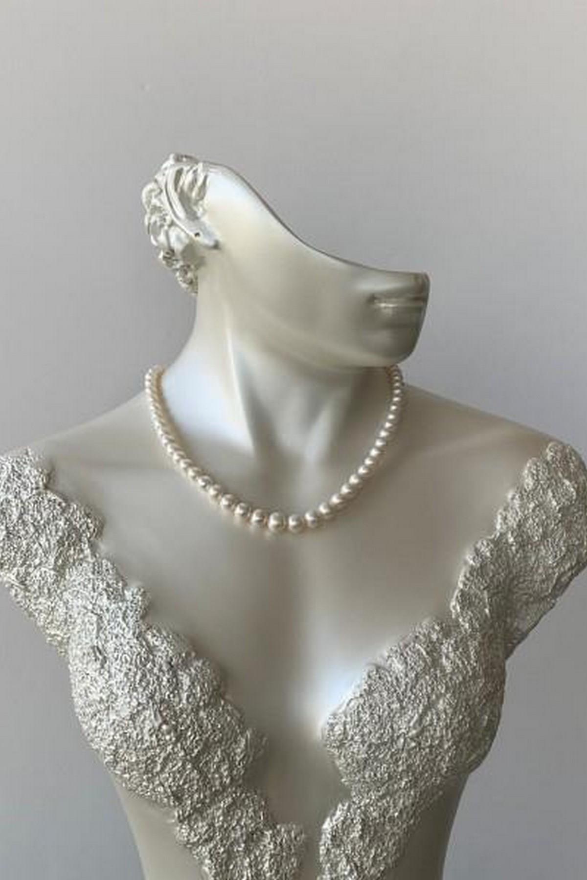 Süzme Doğal İnci Kolye