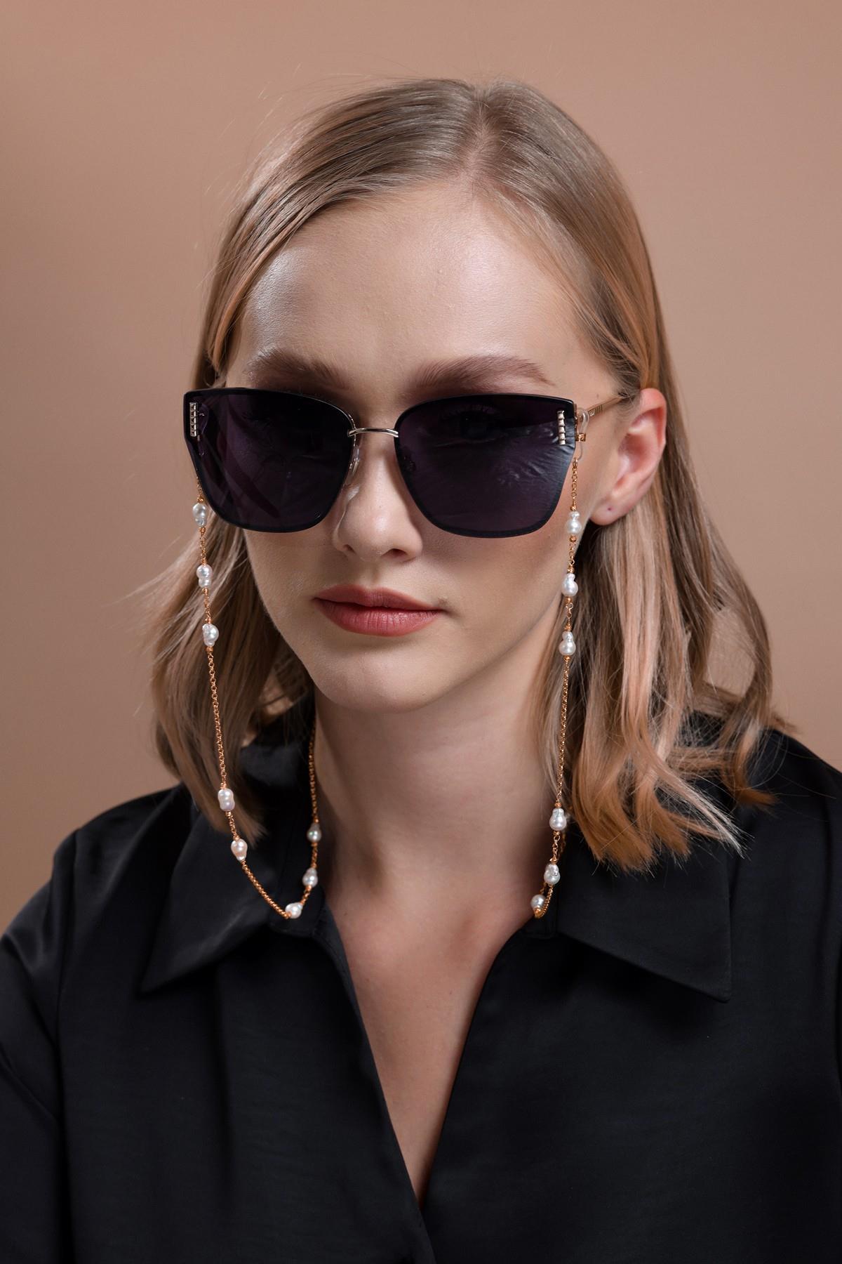 Doğal Barok İnci Gözlük İpi