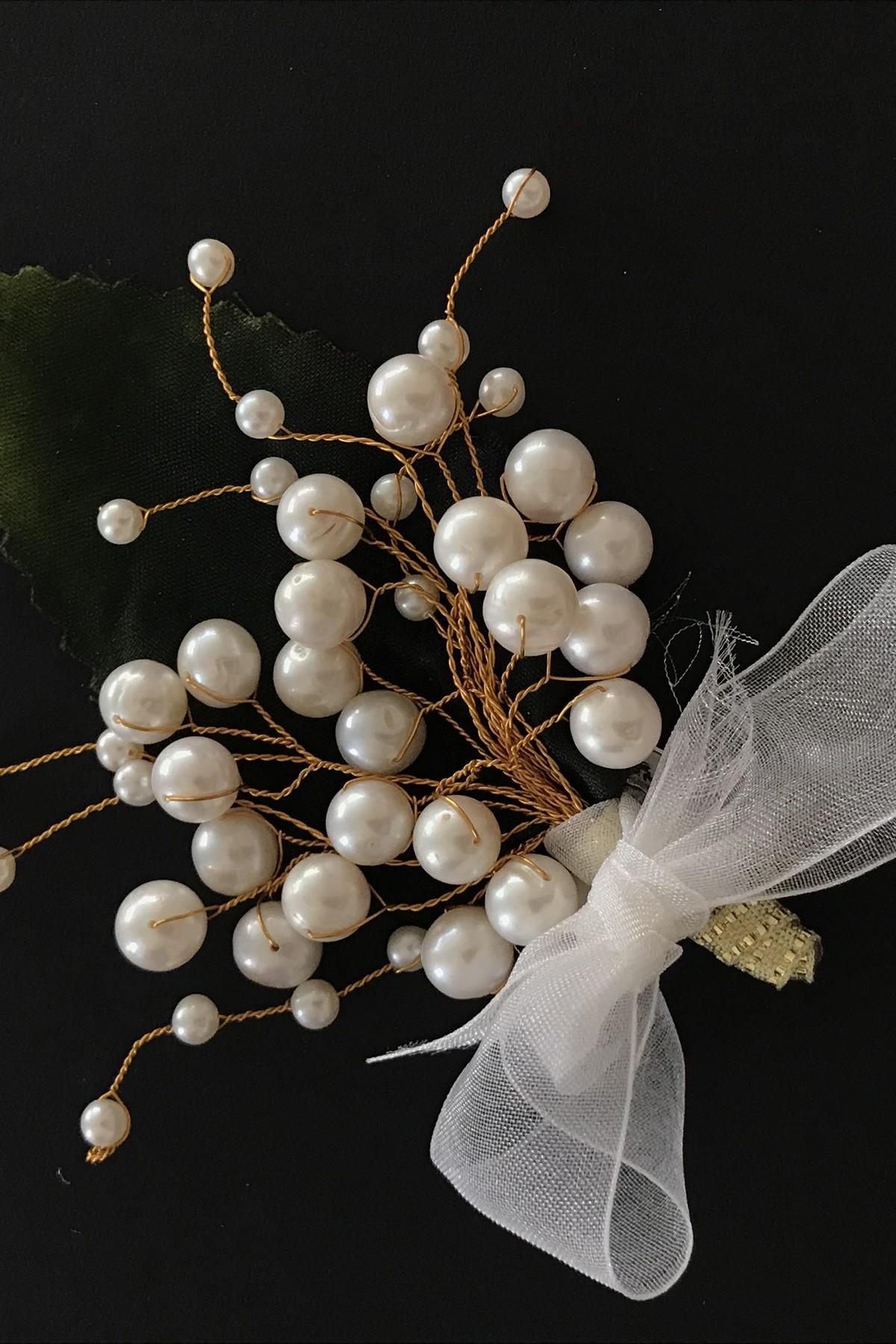 İnci Damat Yaka Süsü