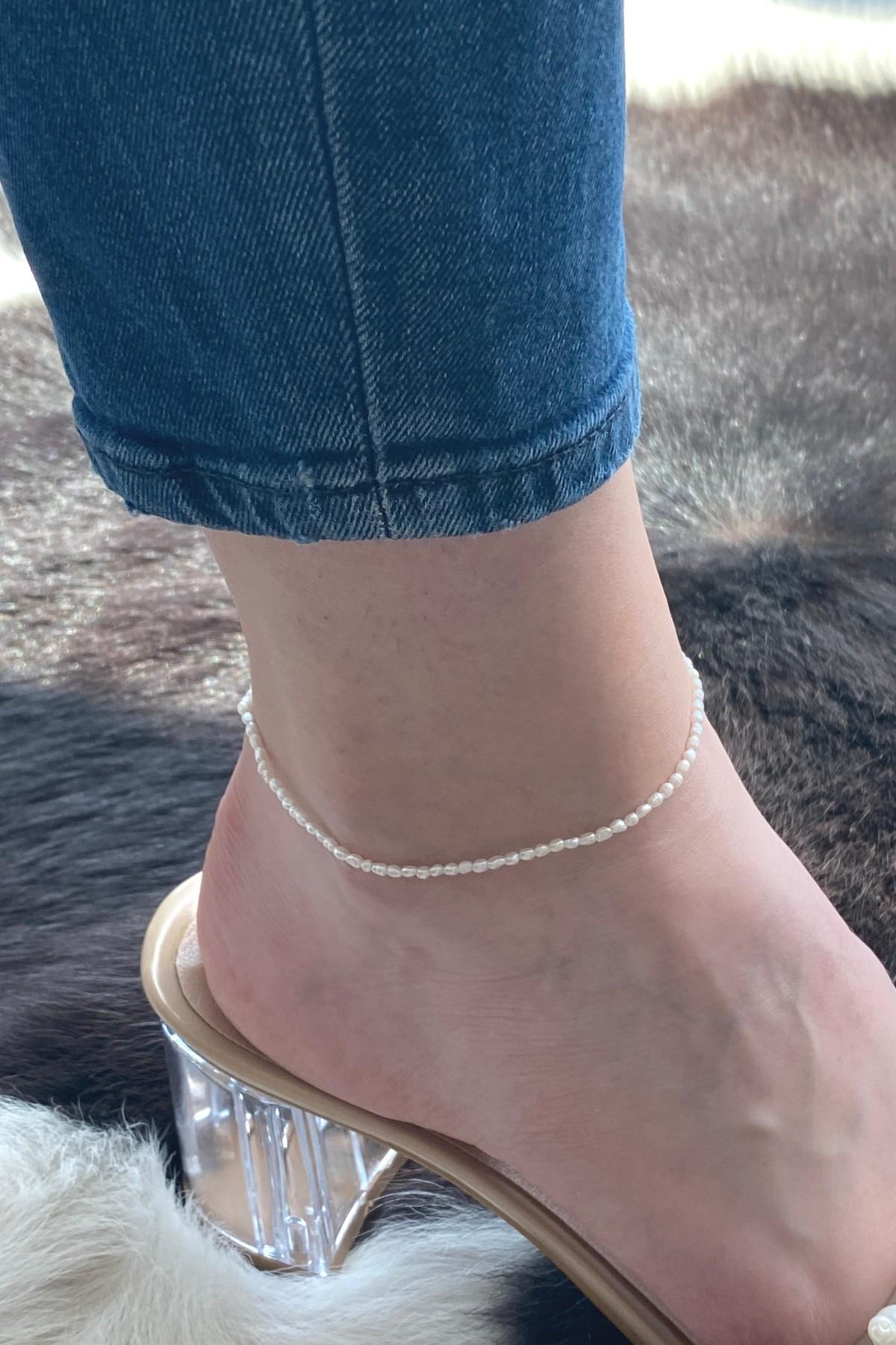 Keshi Doğal İnci Halhal