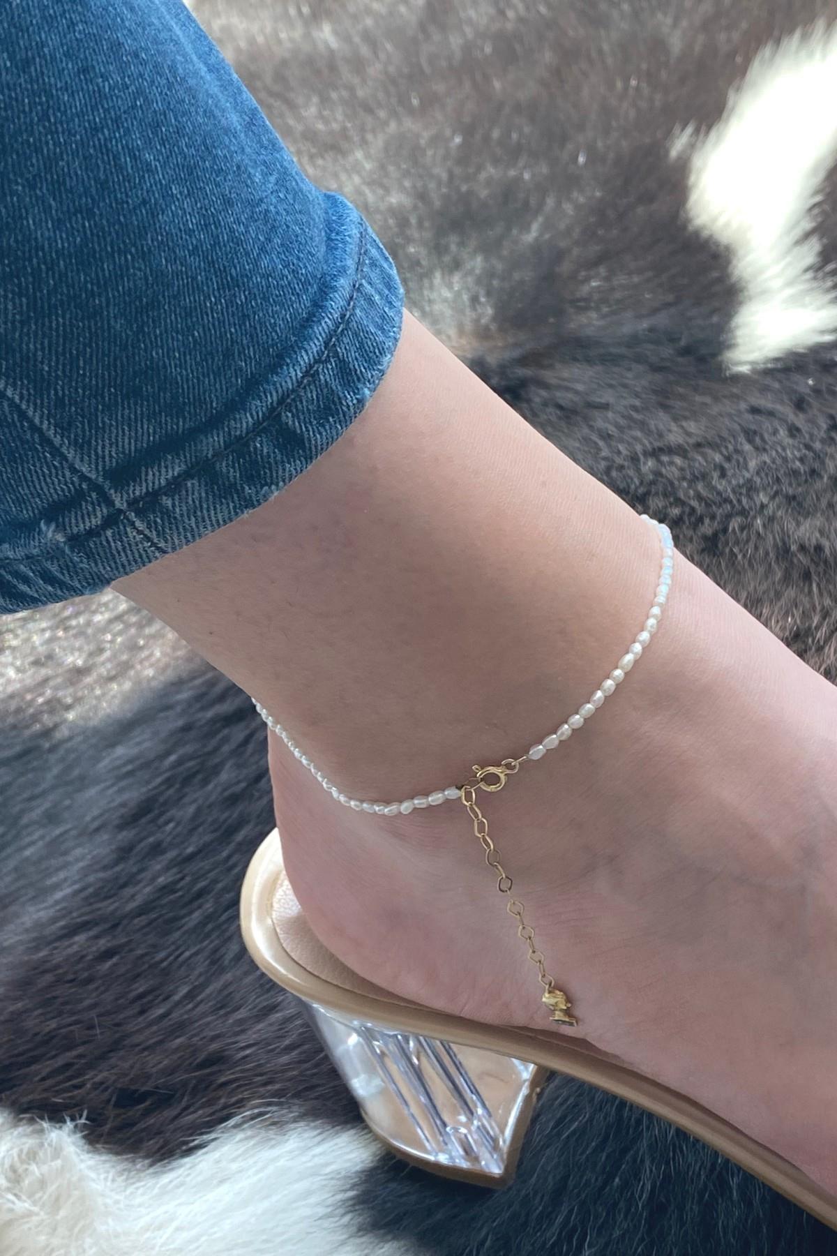 Keshi Doğal İnci Halhal