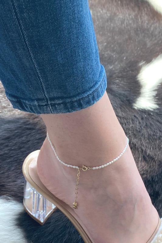 Keshi Doğal İnci Halhal