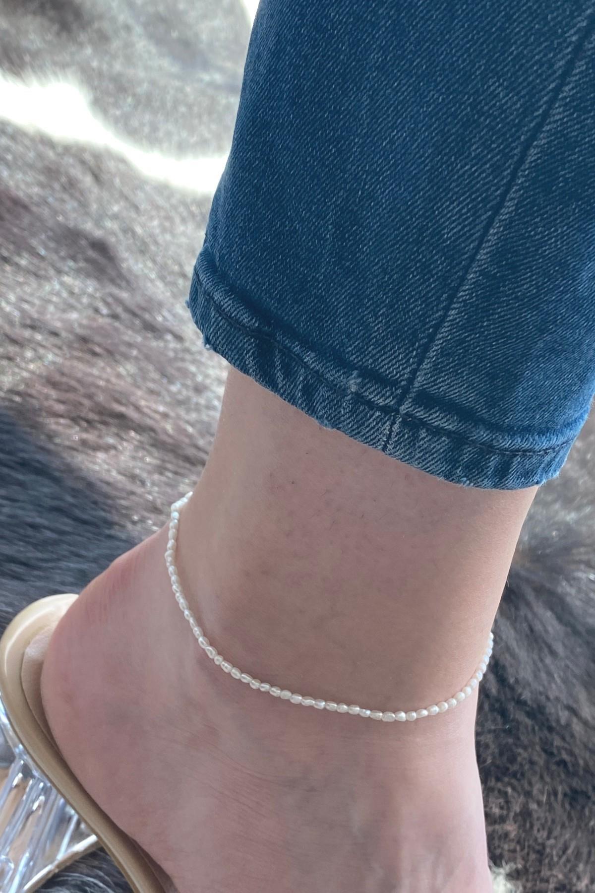 Keshi Doğal İnci Halhal