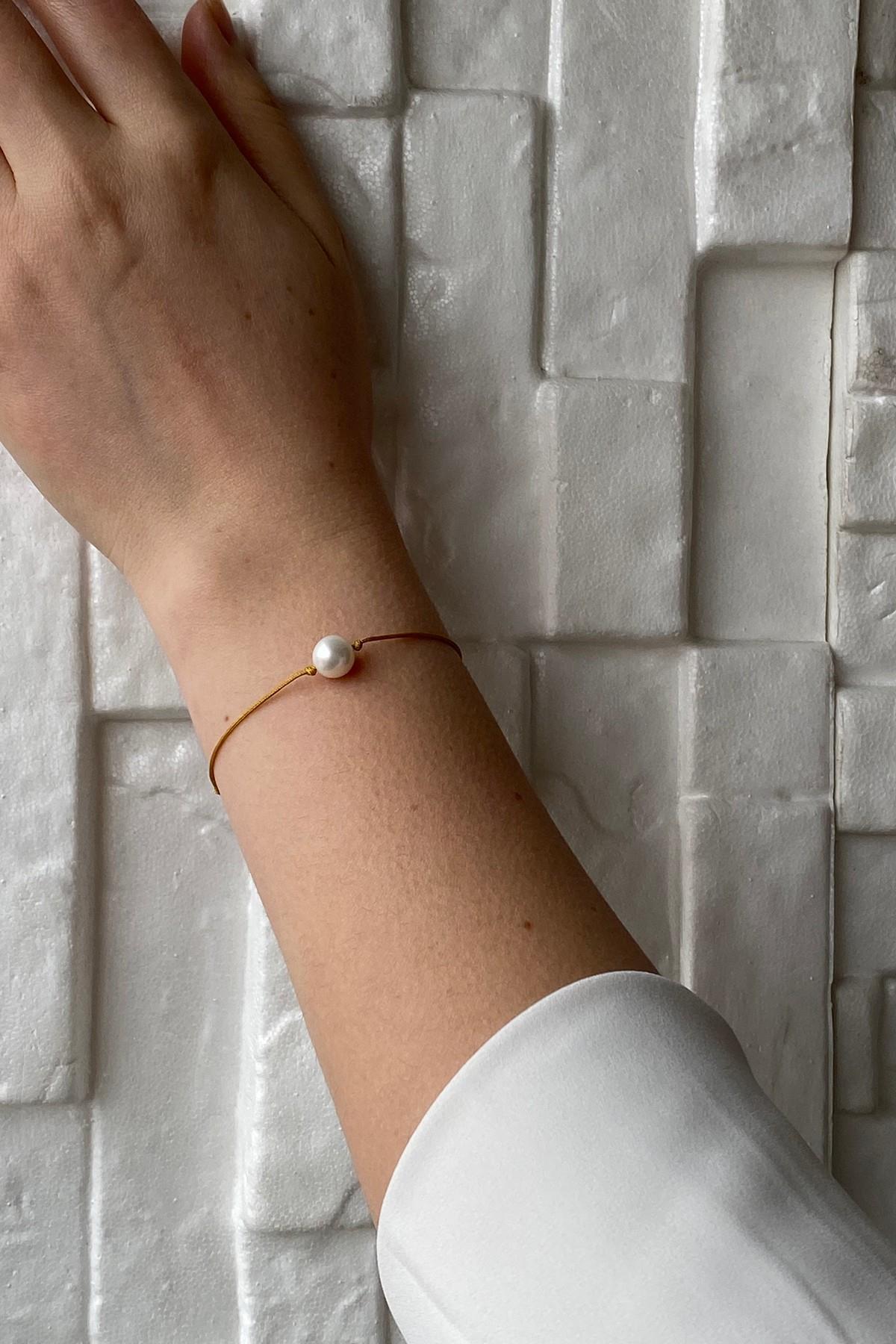 Gerçek İncili Şans Bilekliği