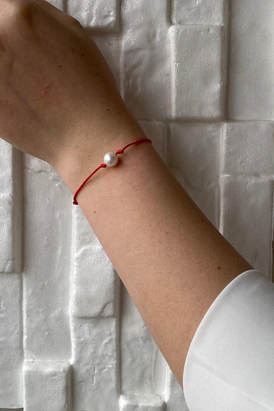 Gerçek İncili Şans Bilekliği