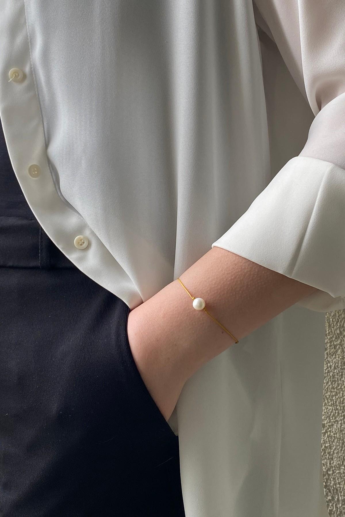 Gerçek İncili Şans Bilekliği