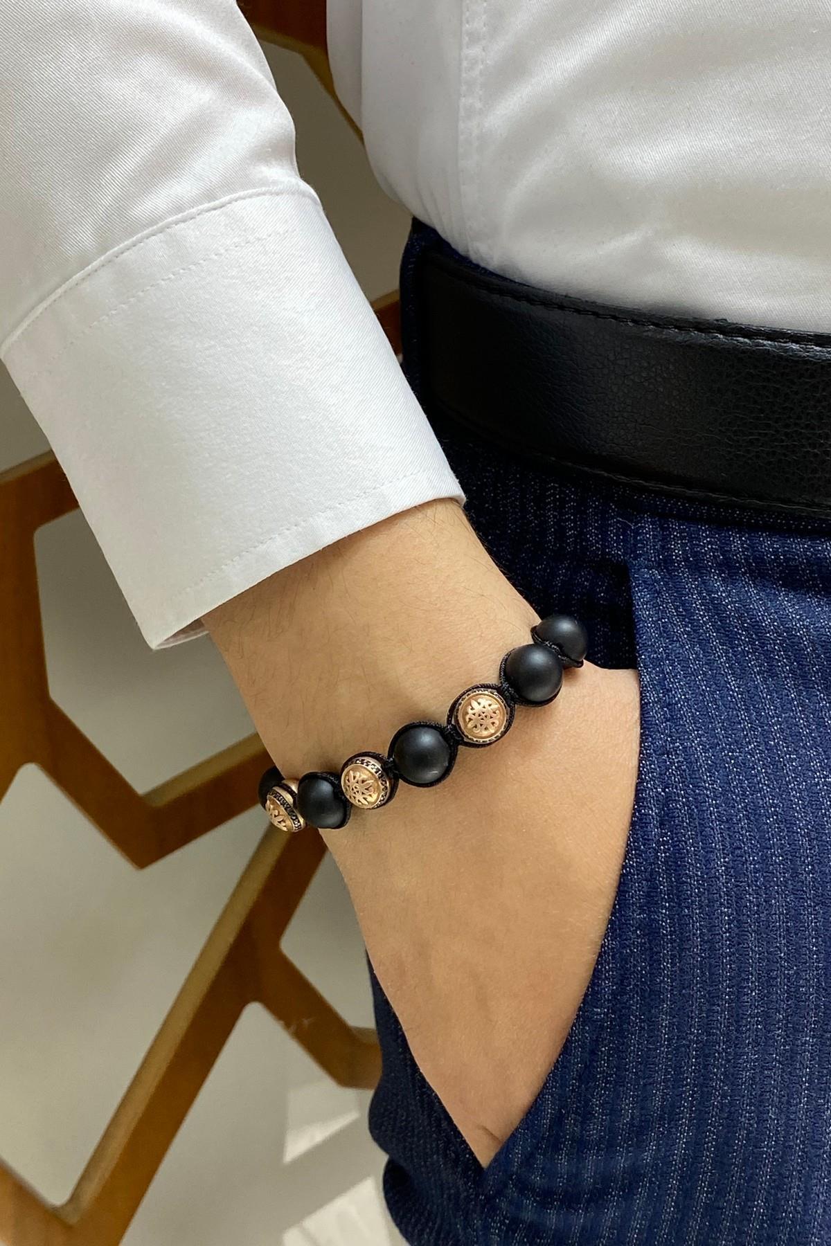 Pırlantalı Erkek Bileklik