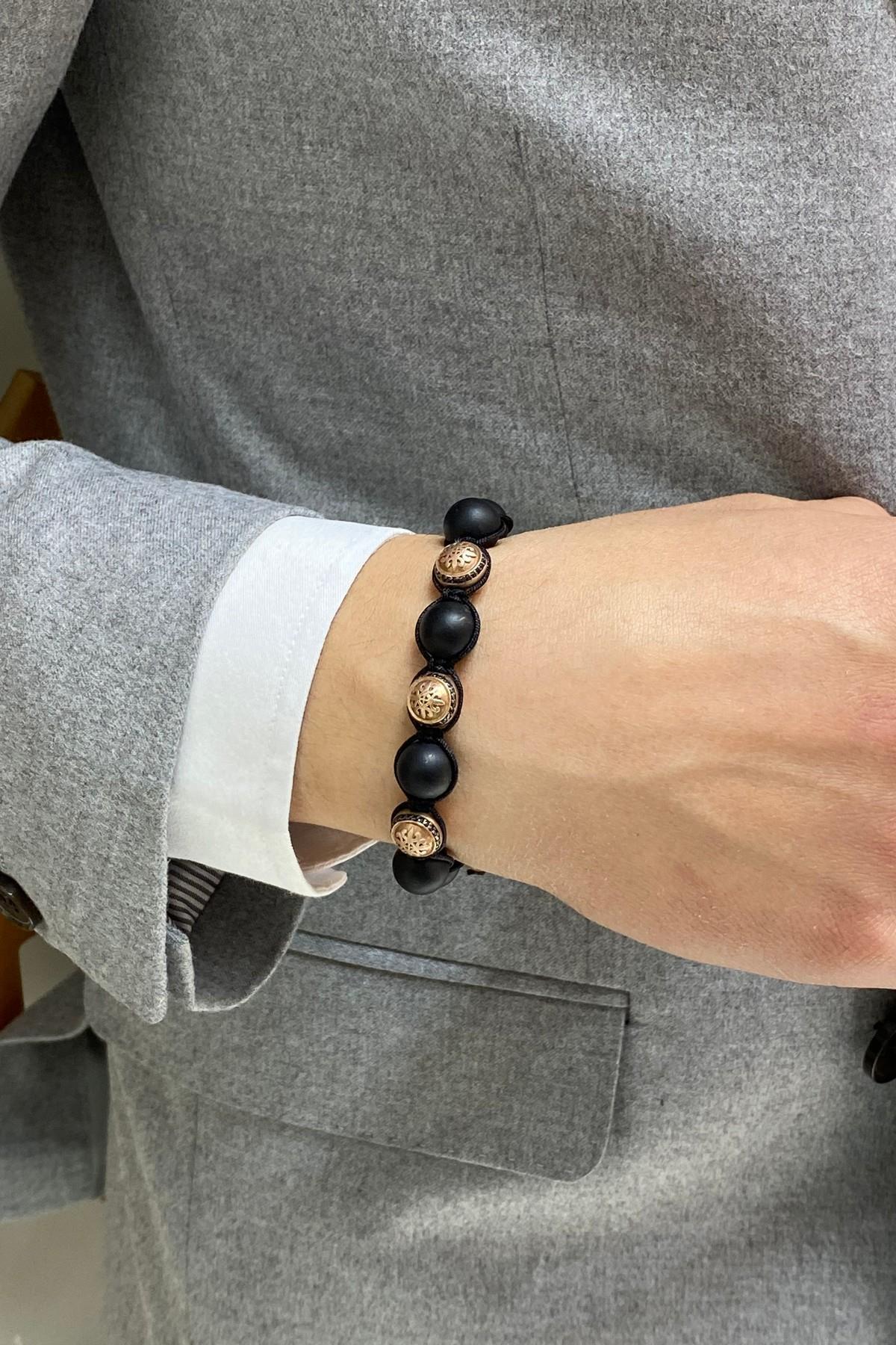 Pırlantalı Erkek Bileklik