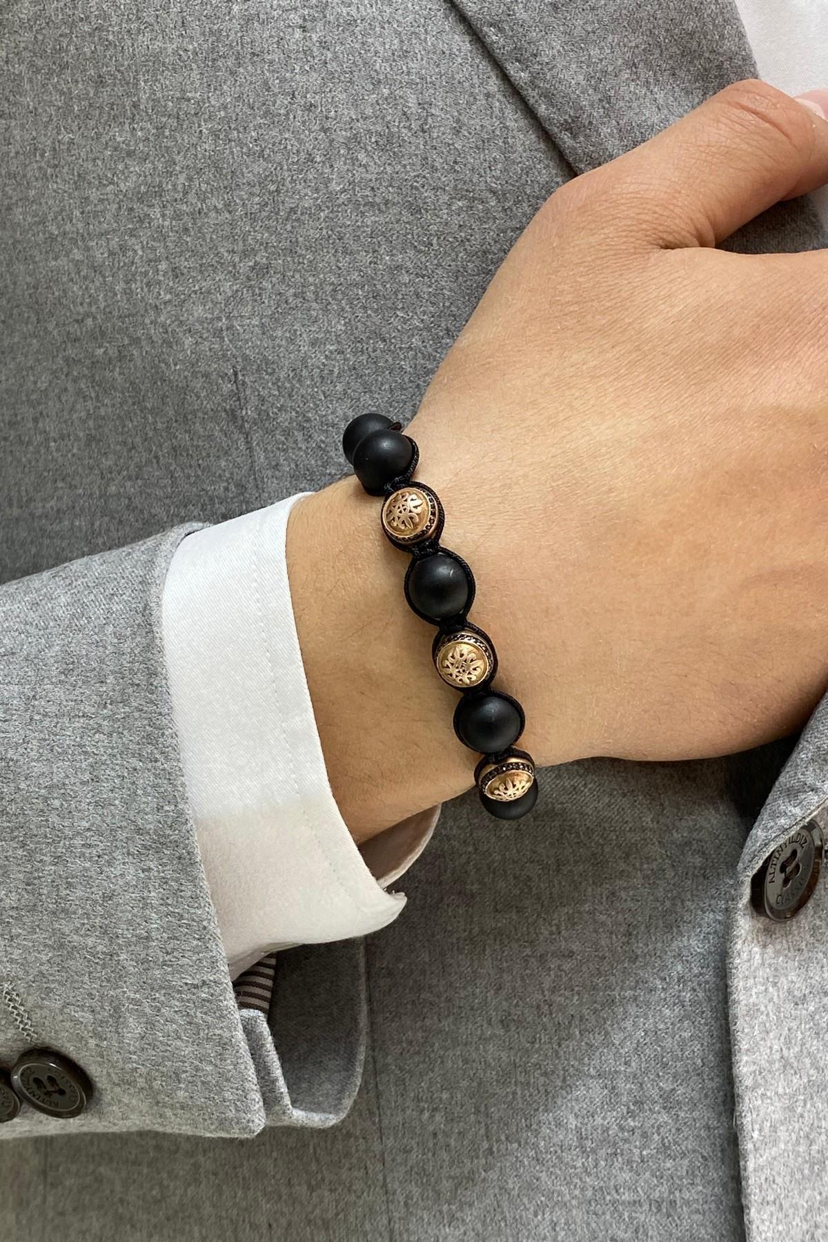 Pırlantalı Erkek Bileklik