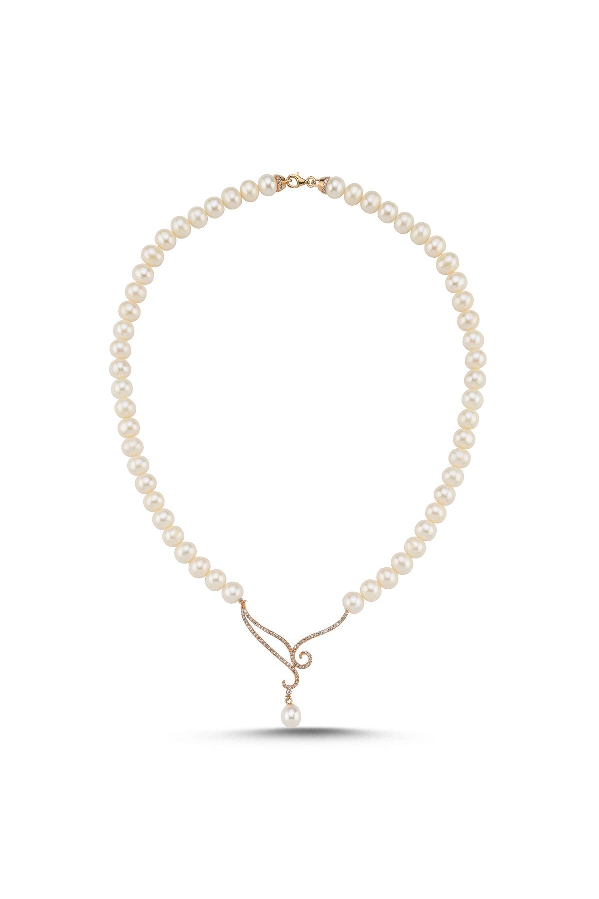 Sonsuz Ezgi Doğal İnci Kolye