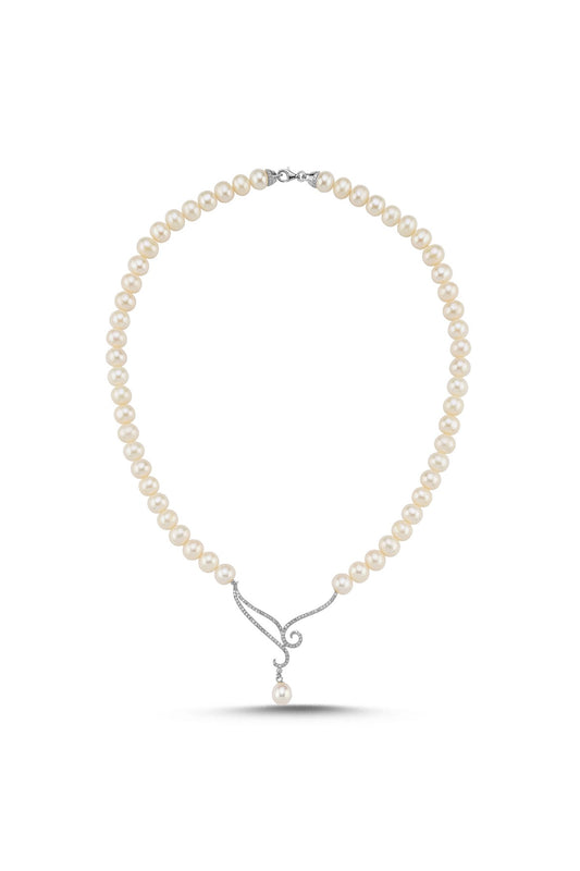 Sonsuz Ezgi Doğal İnci Kolye