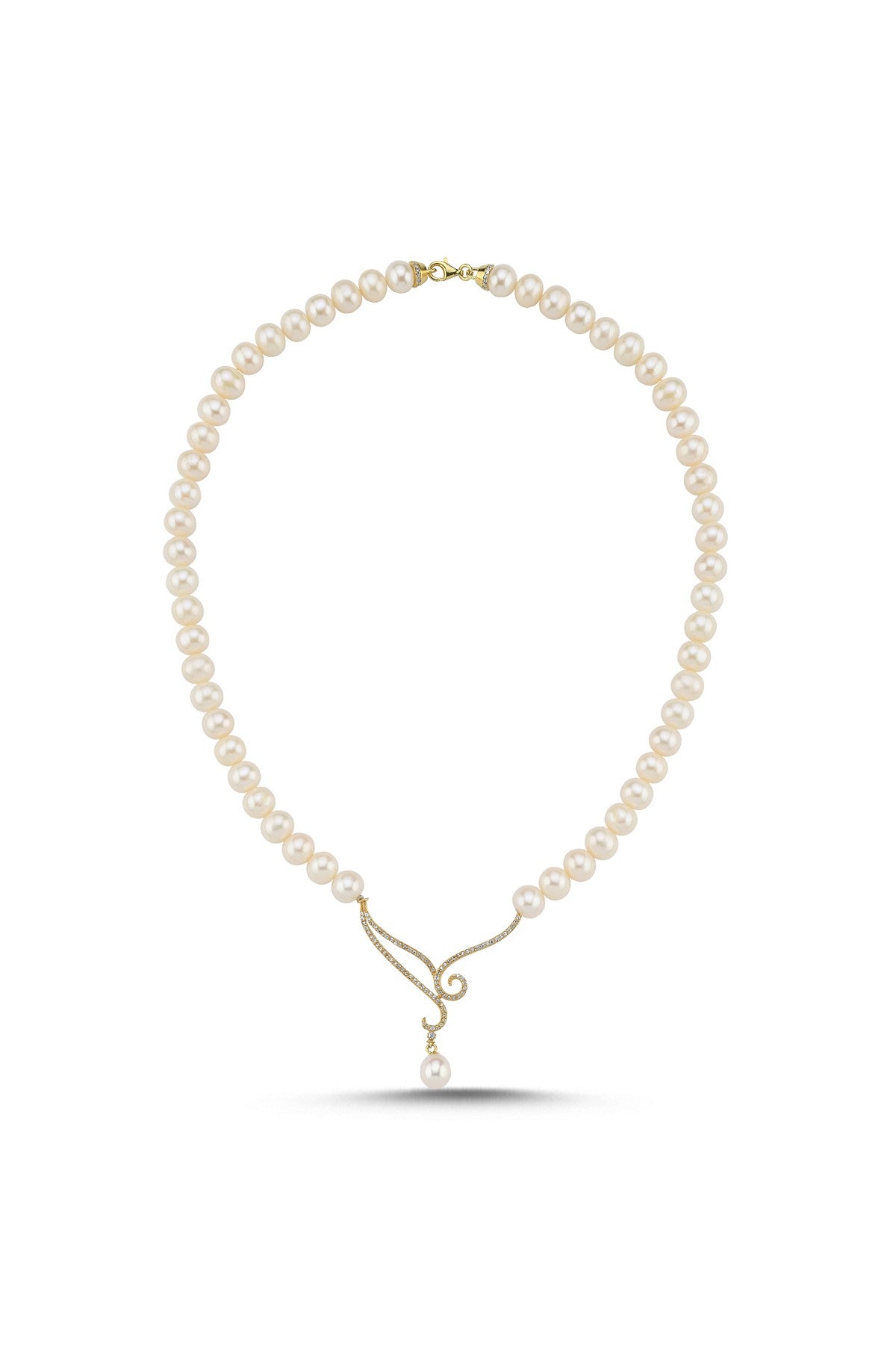 Sonsuz Ezgi Doğal İnci Kolye