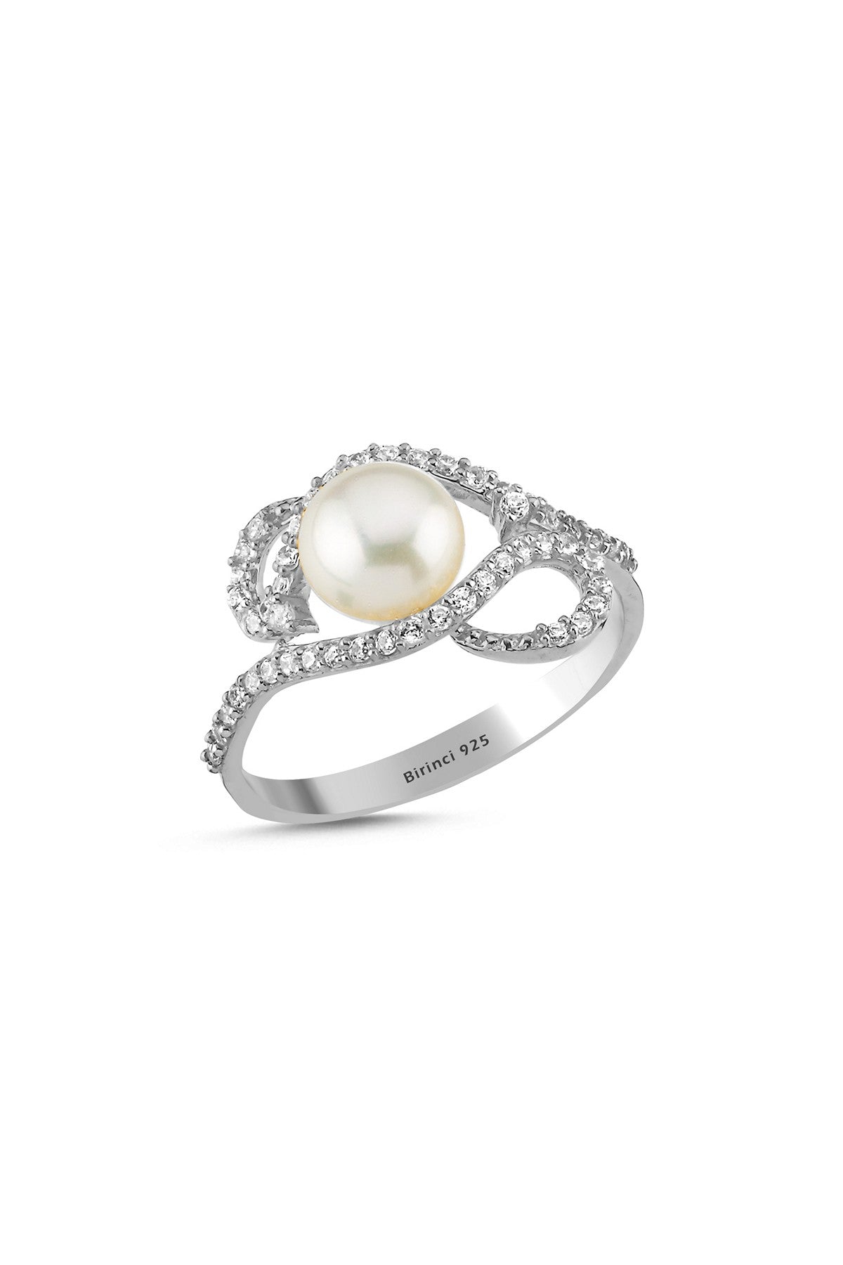 Sonsuz Ezgi Doğal İnci Yüzük