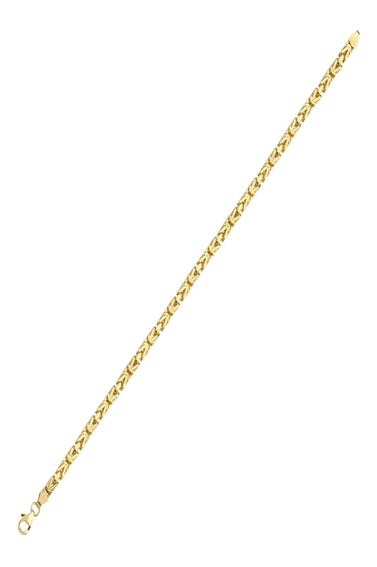 14 Ayar Altın Kral Zincir Bileklik