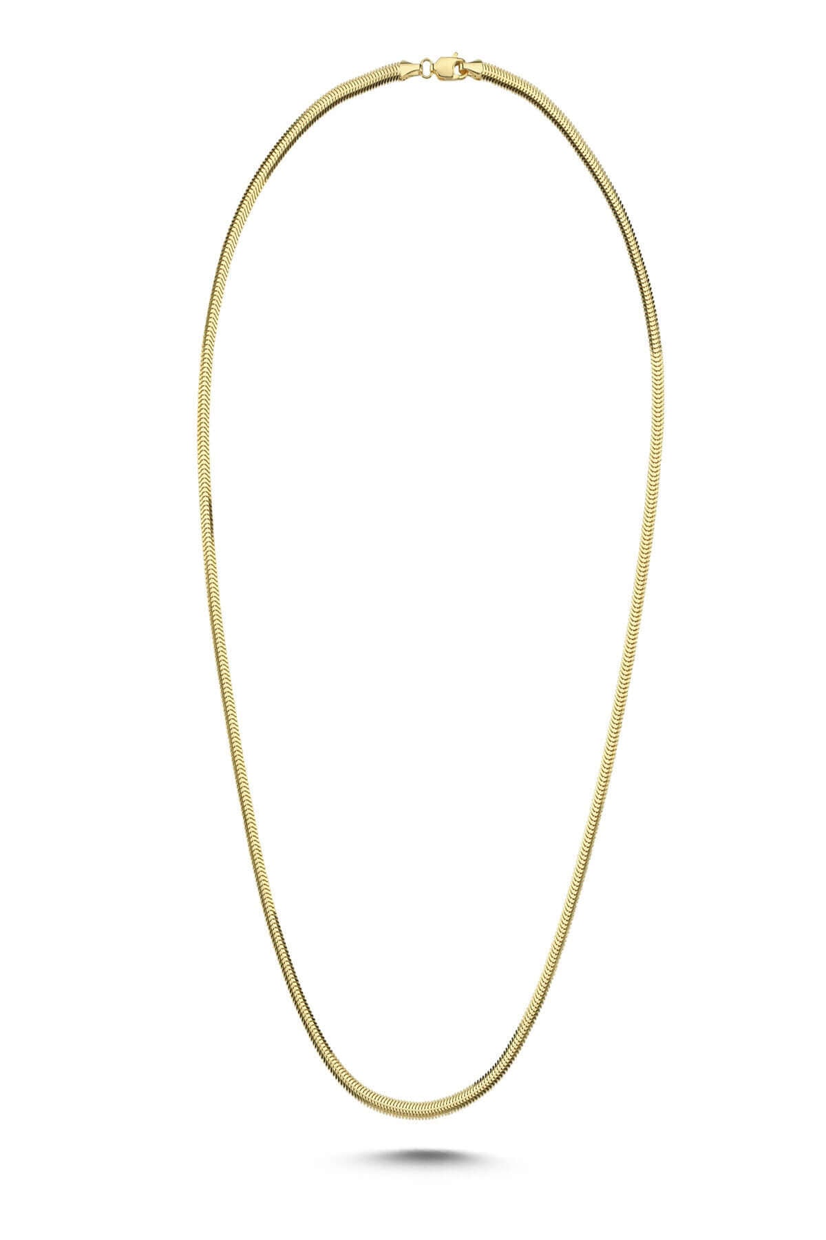 14 Ayar Altın Erkek Balık Sırtı Zincir